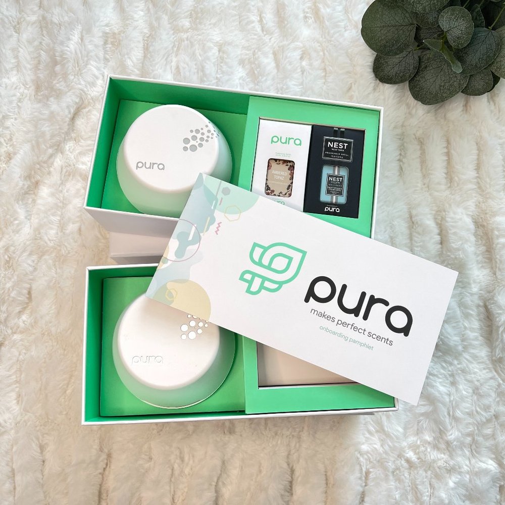 Pura Air Freshener Bundle, Pura Smart Fragrance Diffusers & Fragrances Set